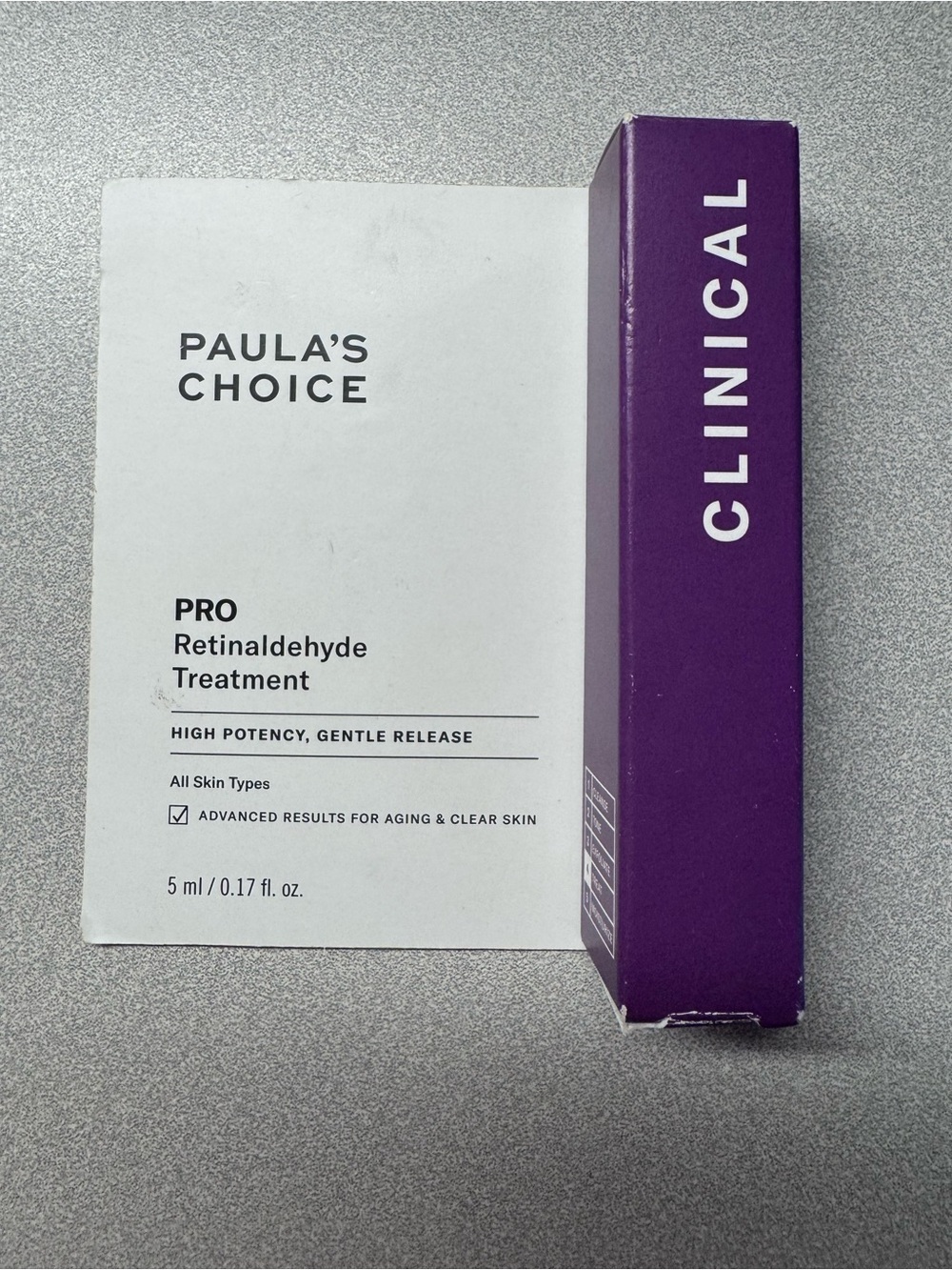 Paula's Choice Clinical Retinaldehyde Treatment — White & Purple